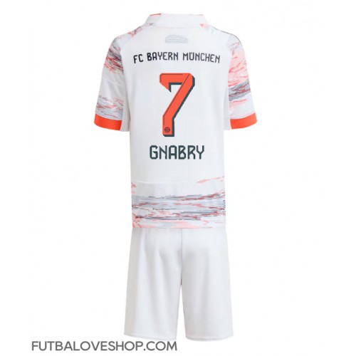 Dres Bayern Munich Serge Gnabry #7 Preč pre deti 2025-26 Krátky Rukáv (+ trenírky)